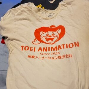 Toei Animation shirt Large used